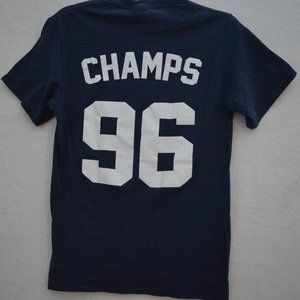 New York Yankees 96 World Series Champions Men Sz Small Port & Company Tee Shirt